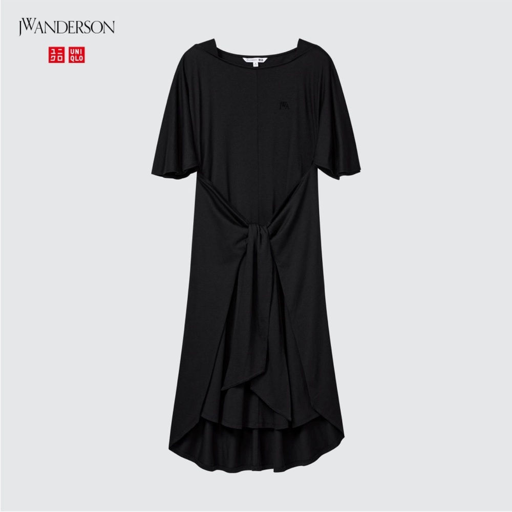 Uniqlo x JW Anderson Knotted Short Sleeve Dress